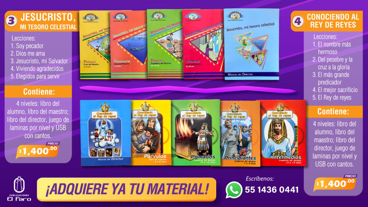 Publicaciones El Faro Escuela Bíblica de Vacaciones