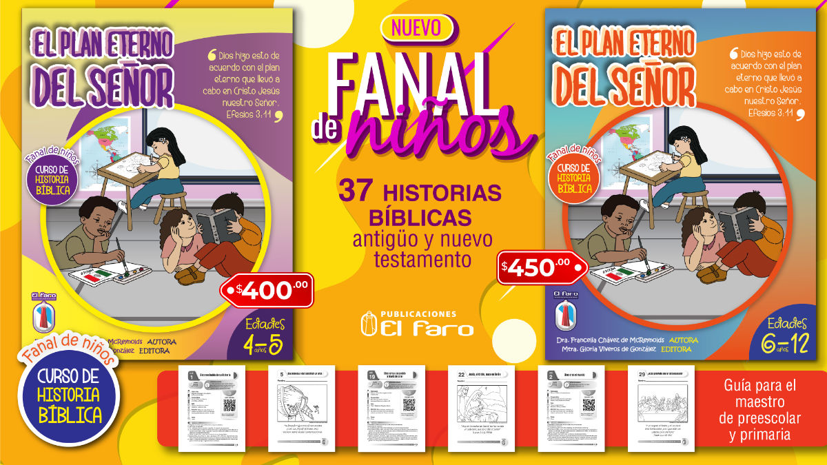 Publicaciones El Faro Fanal Niños Plan Eterno
