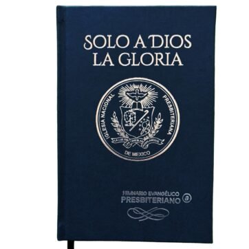 Himnario Solo a Dios la Gloria Pasta Dura Azul